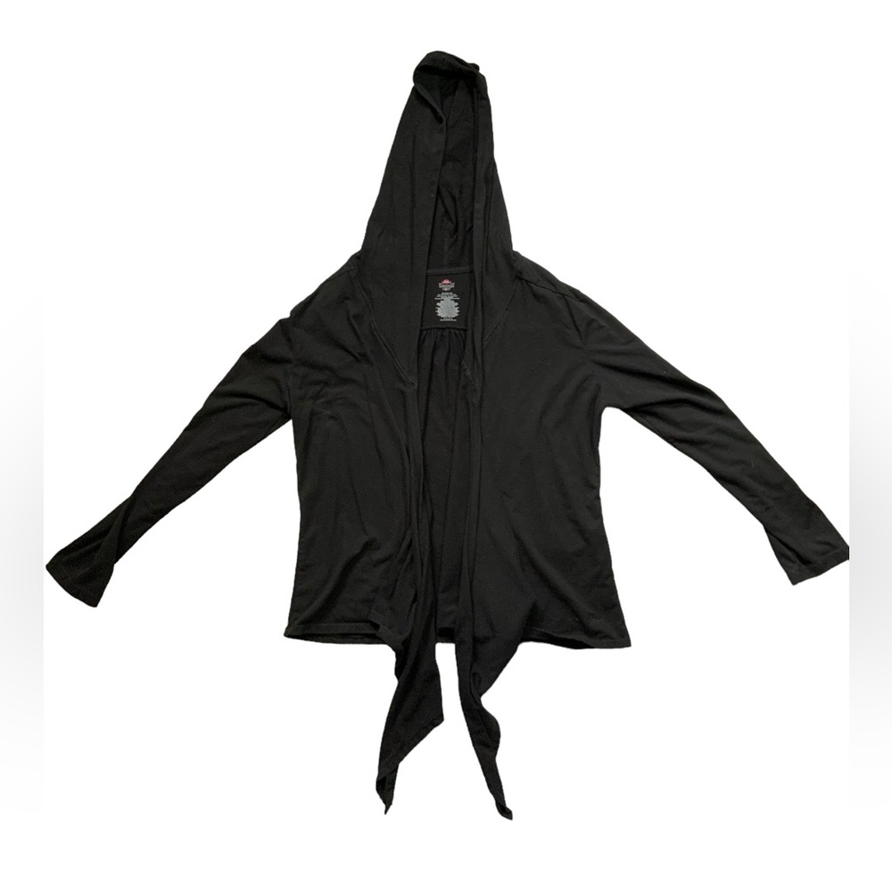 Danskin Now Hooded Tie Wrap